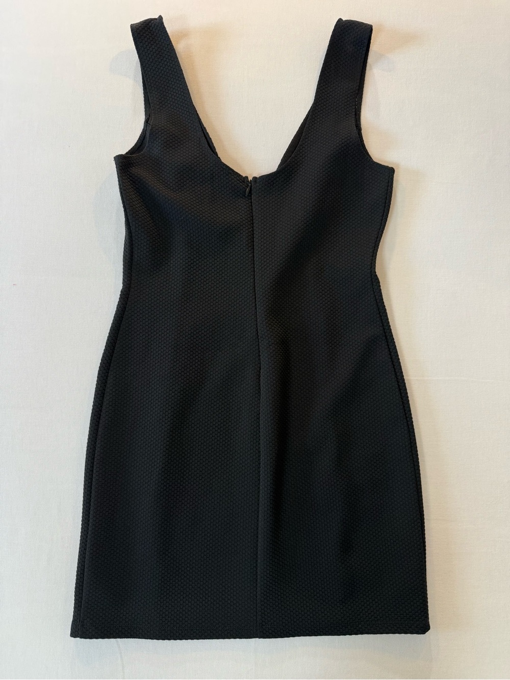 Forever 21 Black Textured Mini Dress - Picture 5 of 7